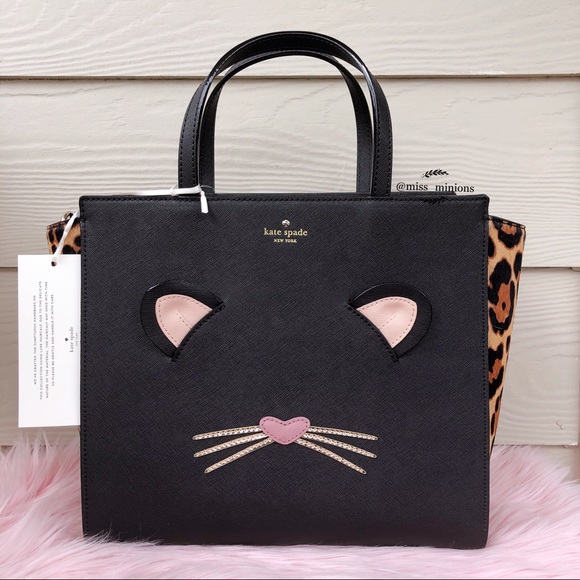 Kate Spade Run Wild Leopard Large Hayden Bag - Picture 5 of 8